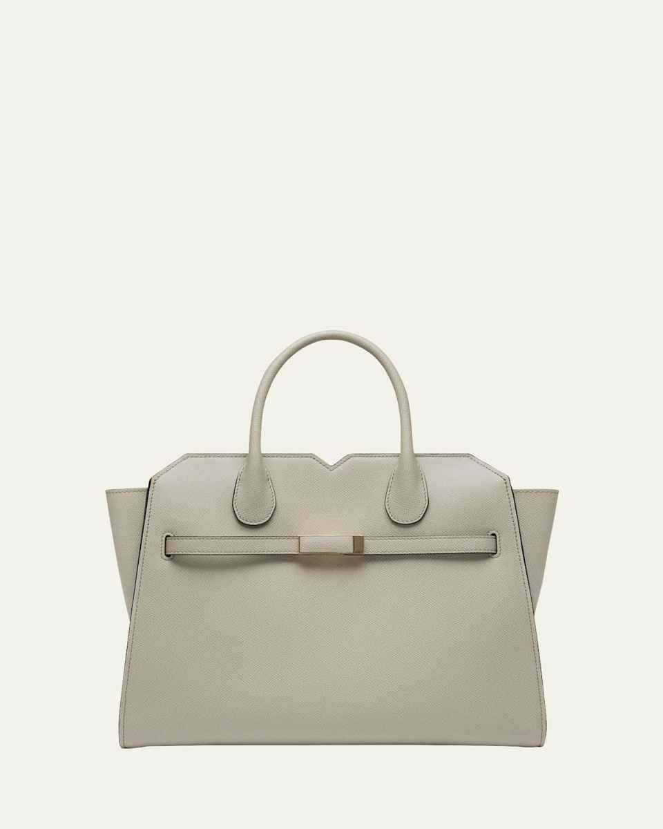Milano Medium Leather Tote Bag